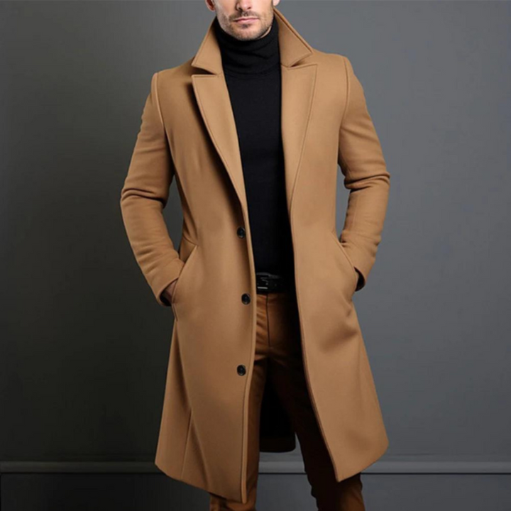 Men's Wool-like Coat – Timeless Style for Chilly Days