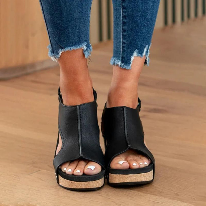 Valery – Designed for balance Leather Sandals for women
