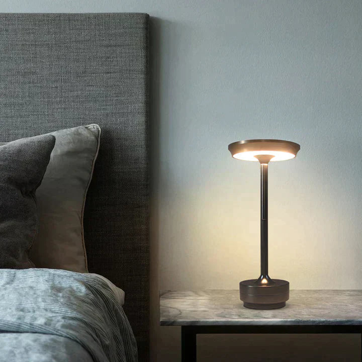 LuminLight Wireless Rechargeable LED Table Lamp