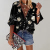 Summer Floral Print Blouse for Women