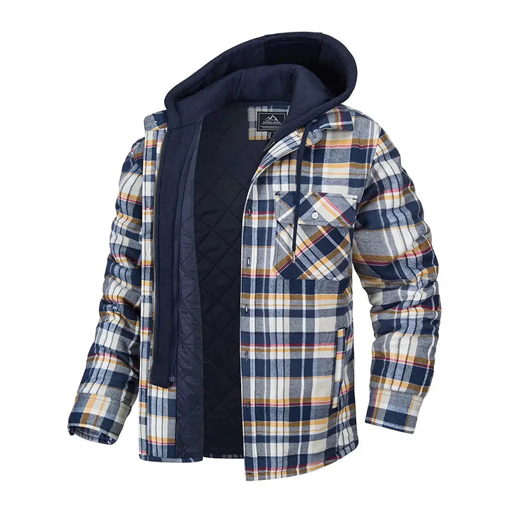 Enzo – Checkered Jacket for Men with Timeless Elegance