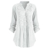 Elegant Lace Blouse with Embroidery