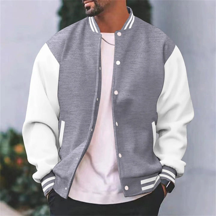 Men's comfortable Baseball Jacket for Autumn
