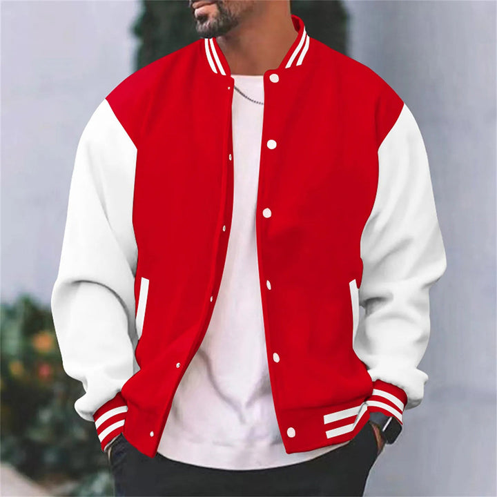 Men's comfortable Baseball Jacket for Autumn