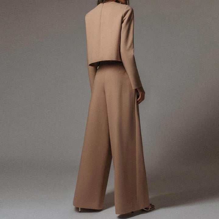 2-Piece Women’s Formal Set – Modern Match for Refined Looks