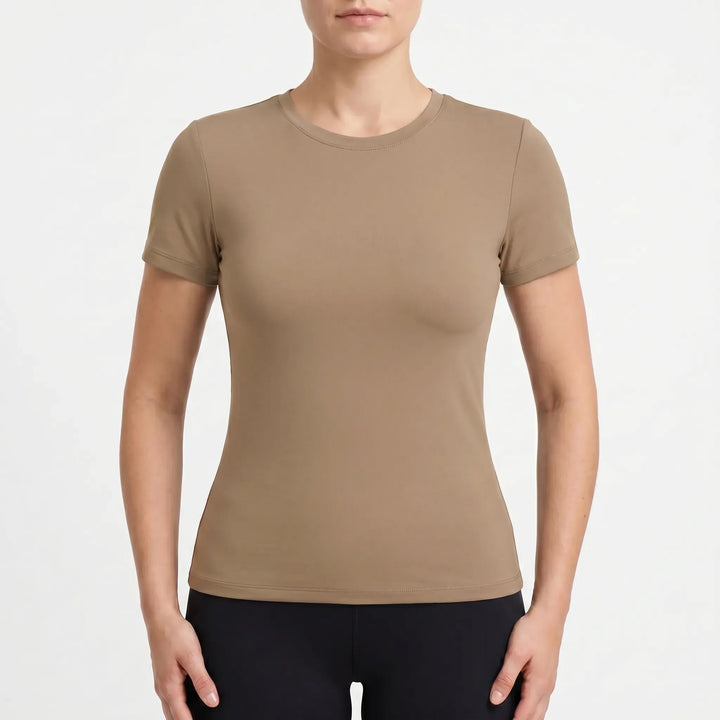 NovaribWomen's Fitted Short Sleeve Top