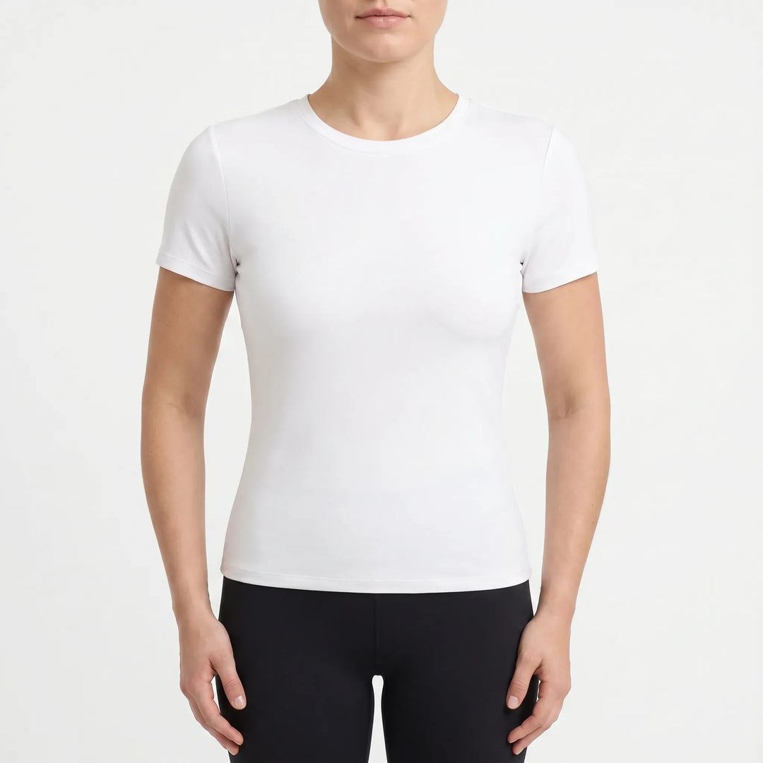 NovaribWomen's Fitted Short Sleeve Top