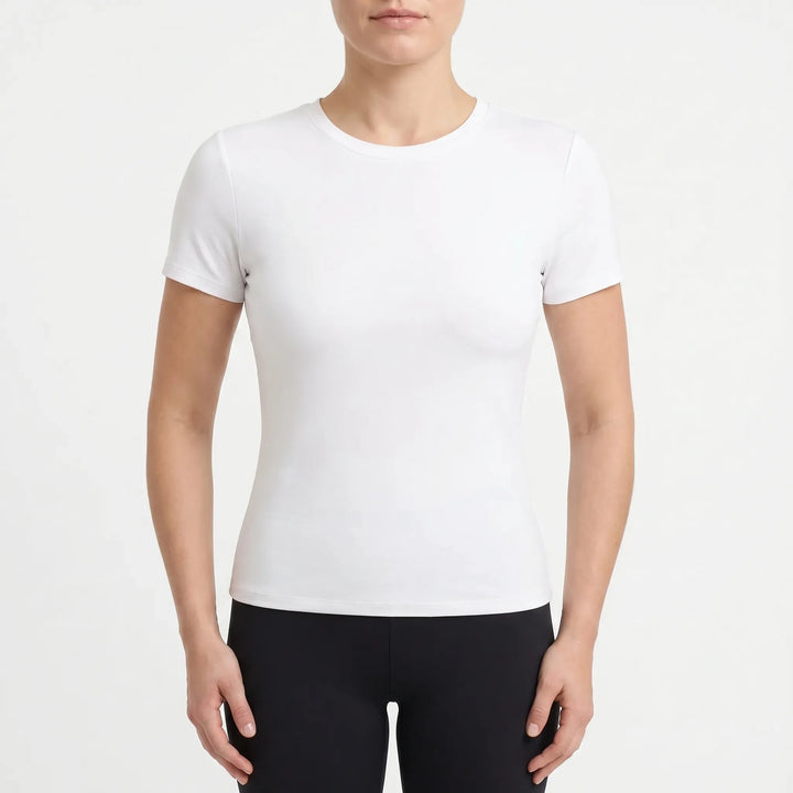 NovaribWomen's Fitted Short Sleeve Top
