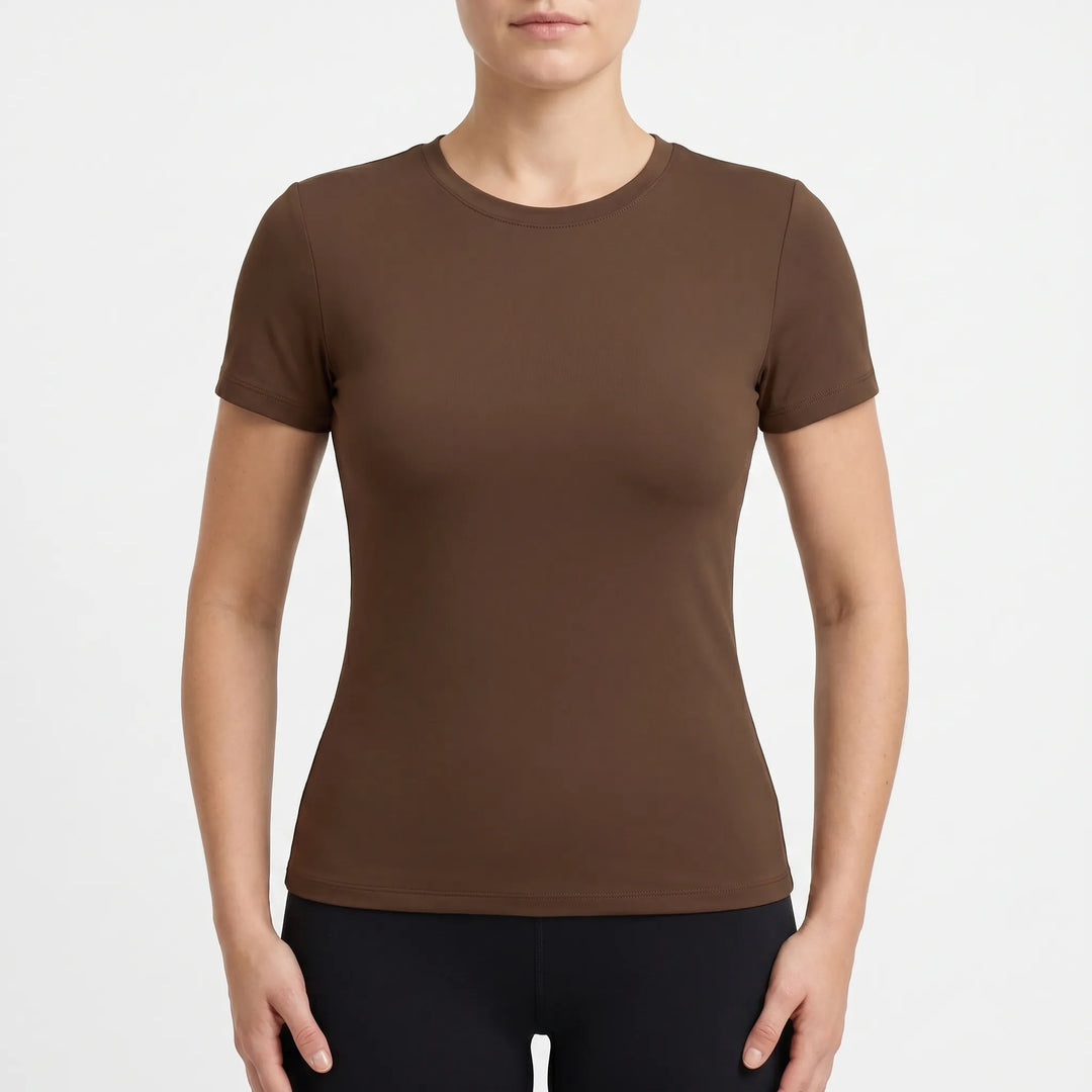 NovaribWomen's Fitted Short Sleeve Top