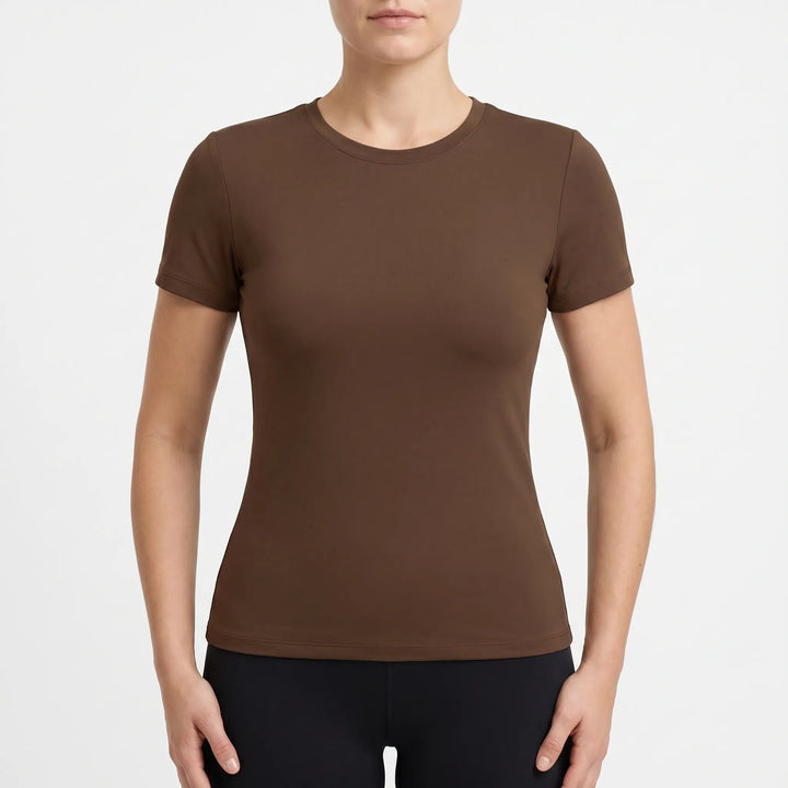 NovaribWomen's Fitted Short Sleeve Top