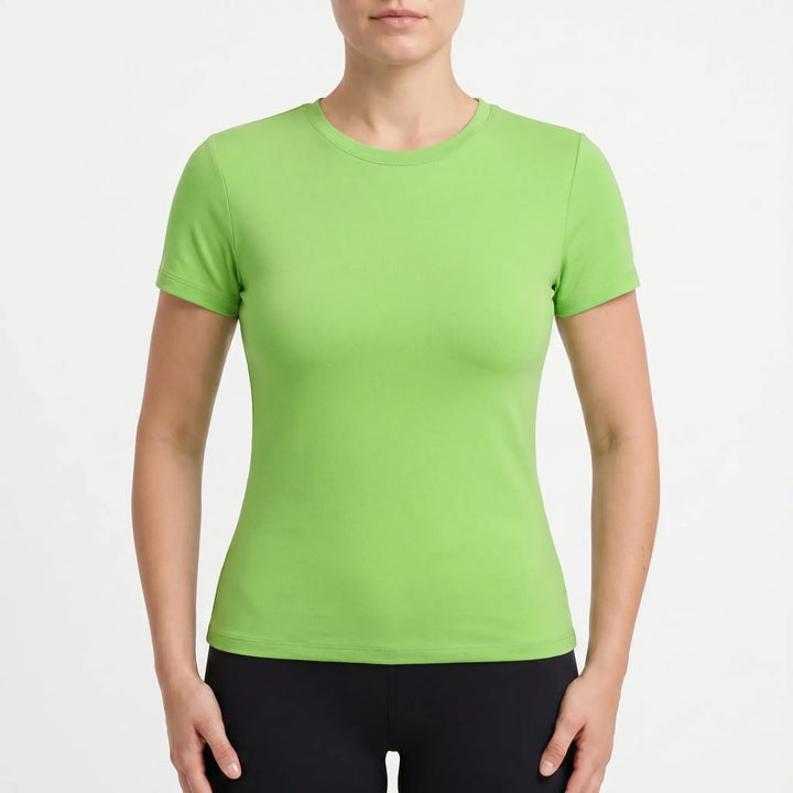 NovaribWomen's Fitted Short Sleeve Top