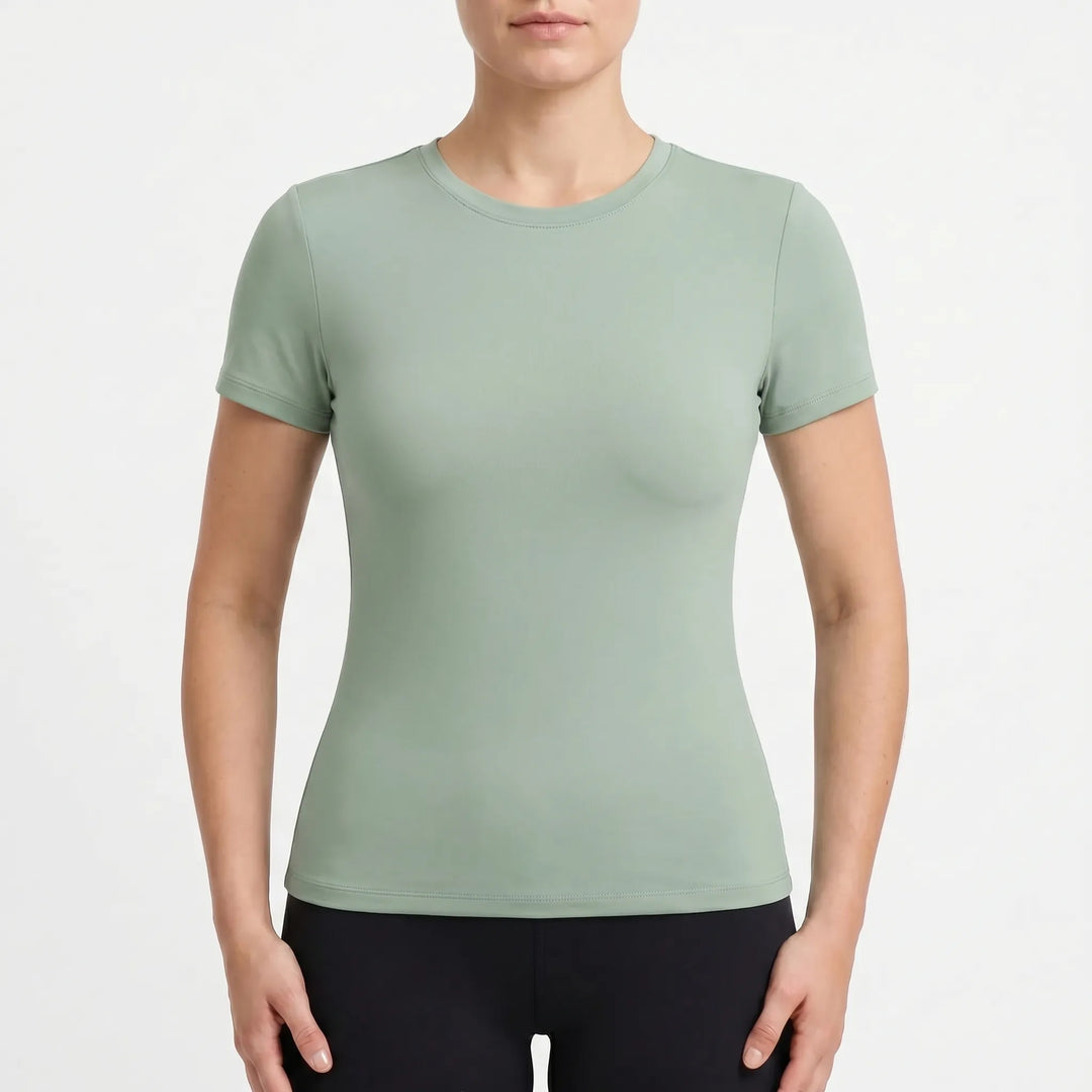 NovaribWomen's Fitted Short Sleeve Top