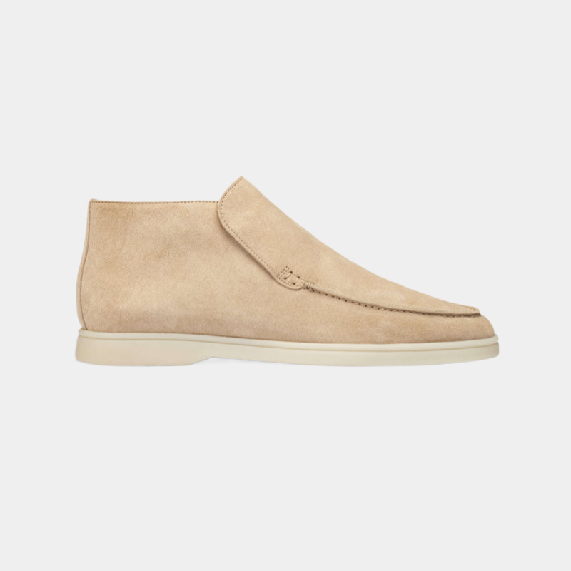 Elegant Calf Suede Men's Loafer Understated Sophistication for Every Occasion