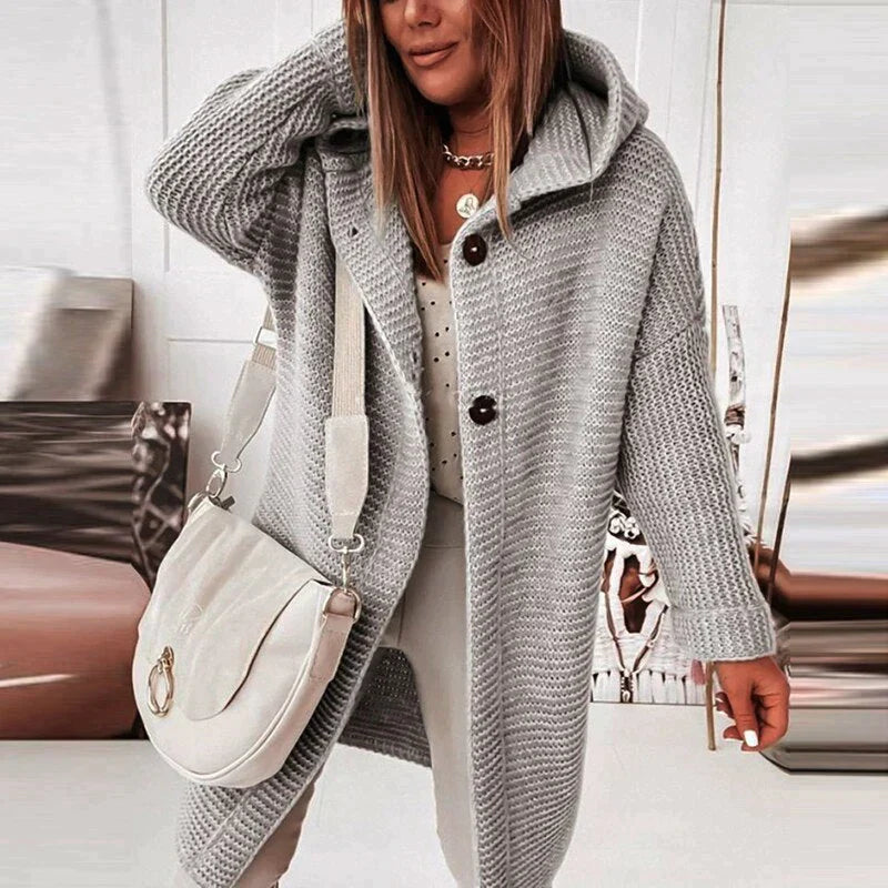 Knitted Cardigan Cozy Elegance for Cooler Days