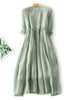 Stylish Linen Dress Airy and Comfortable