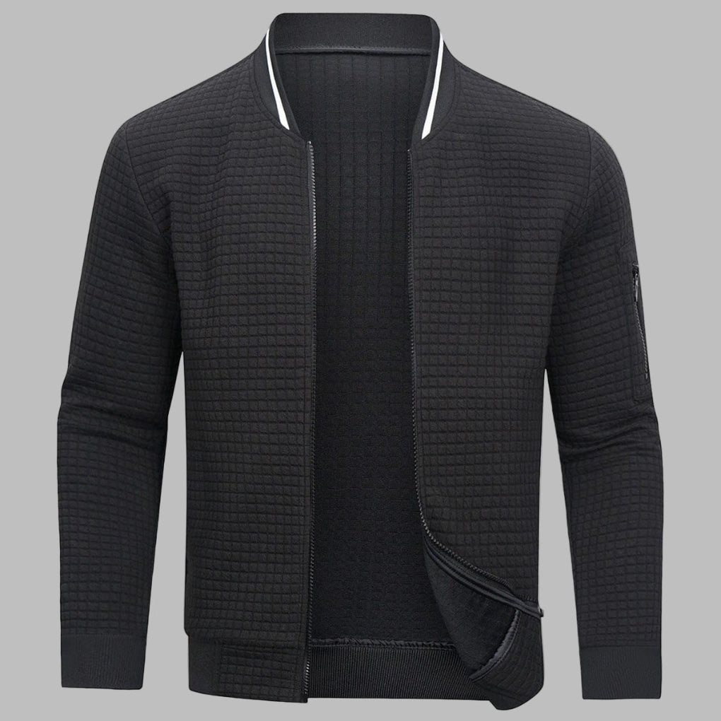 Modern Men’s Zip-Up Sweater