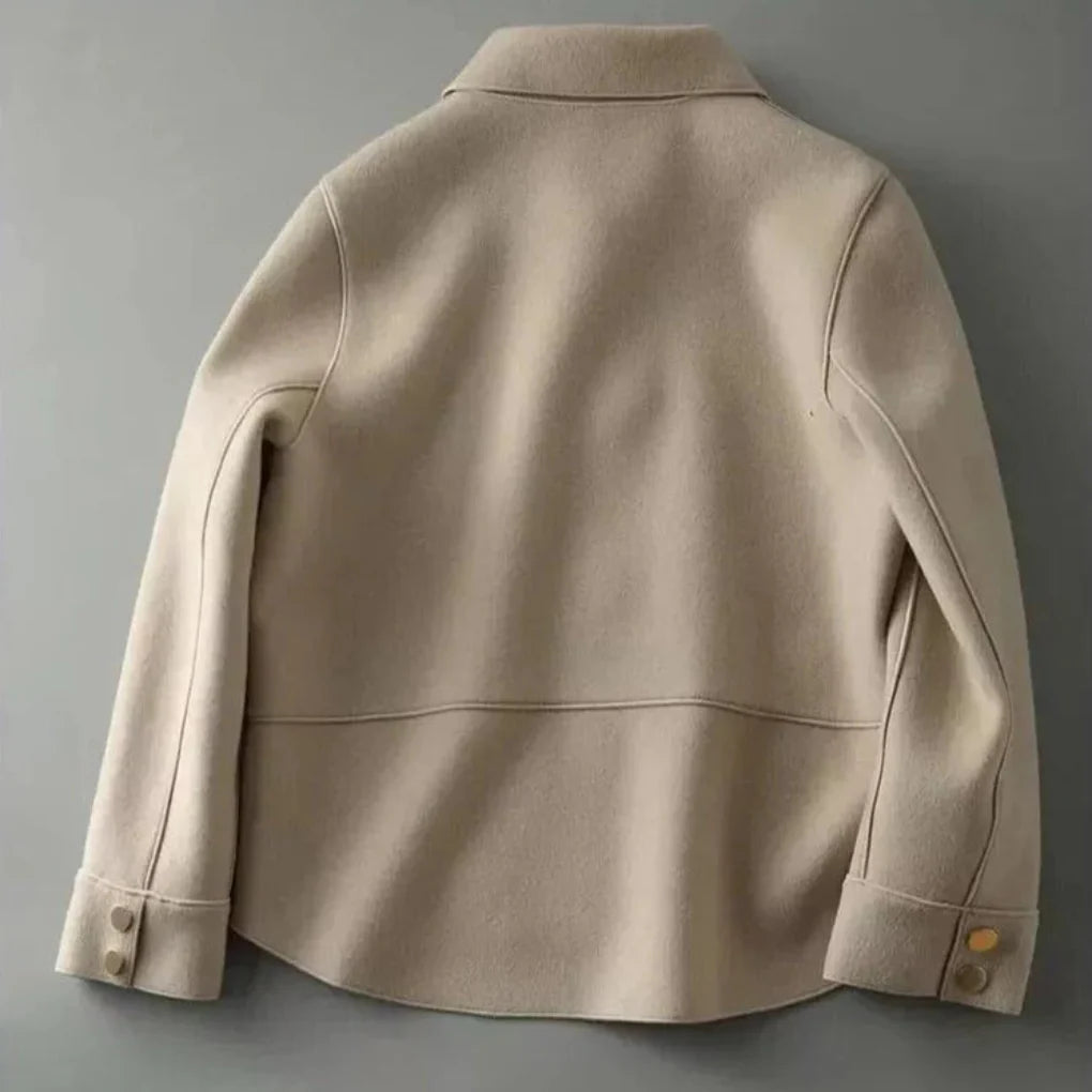 Women’s Button-Down Winter Jacket – Warm Layer with All-Season Appeal