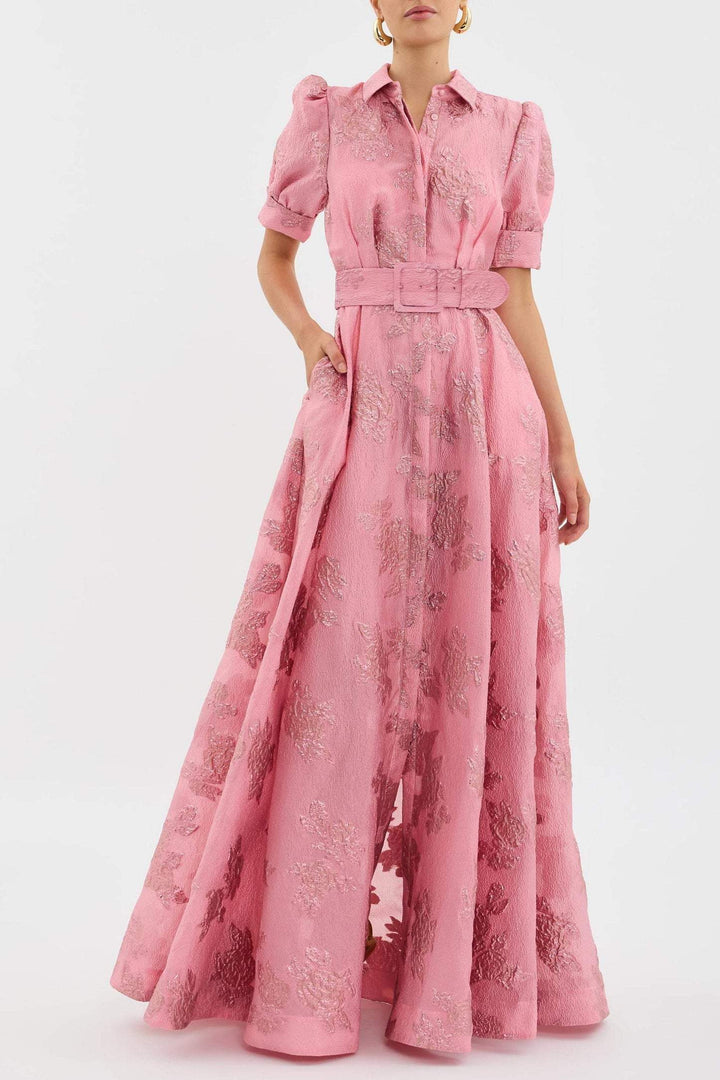 Women's Short Puff Sleeves Dress