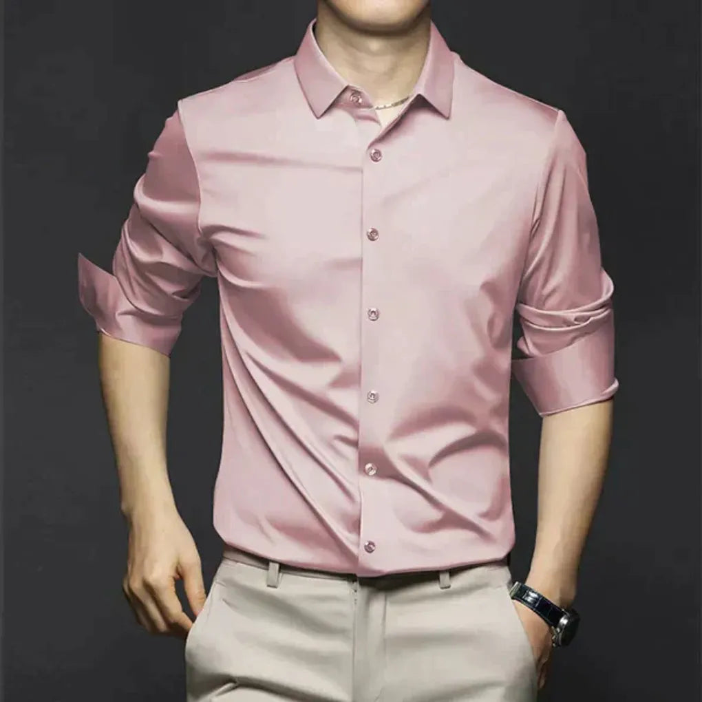 Men’s Wrinkle-Free Shirt – Stylish and Low-Maintenance