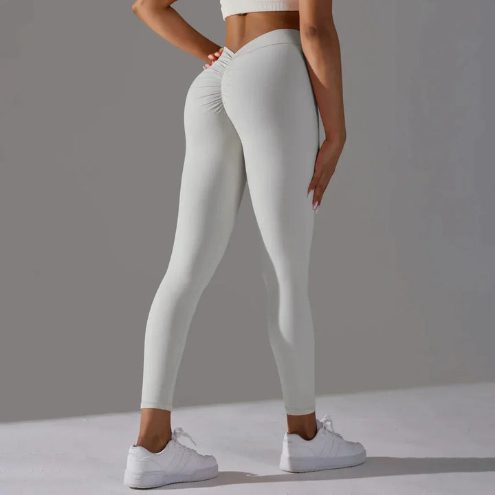 Scrunch Compression Yoga Gym Fitness Leggings – Sculpted Support for Every Move